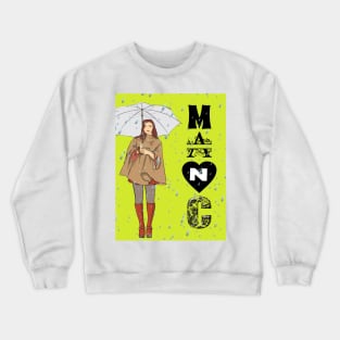 Manc Lass Crewneck Sweatshirt